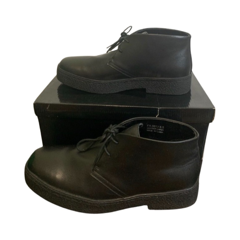 Mens Chukka Style Boots by Rocker - Picture 2 of 10